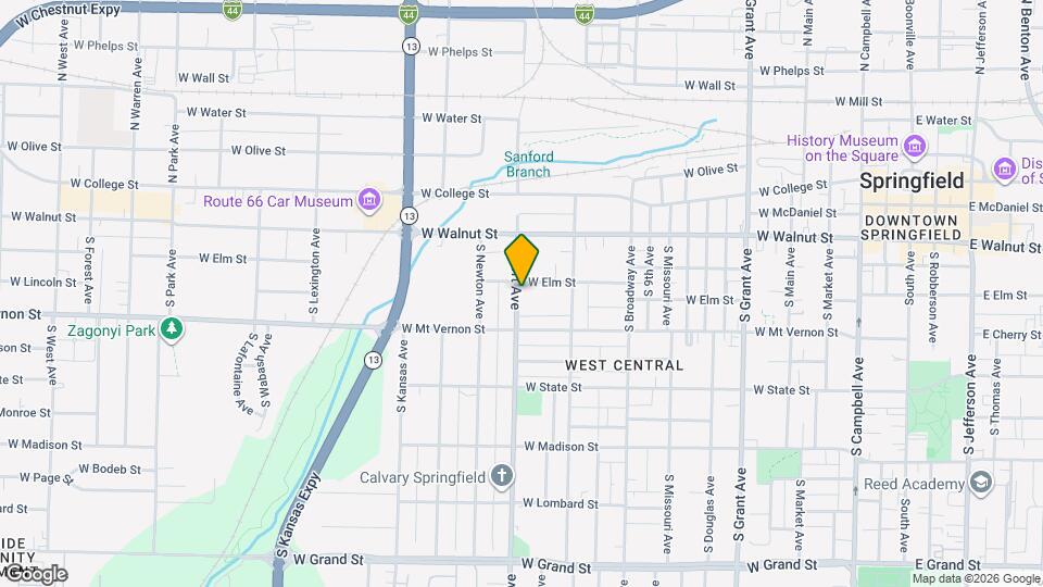 514 S Fort Ave Map and Location Details