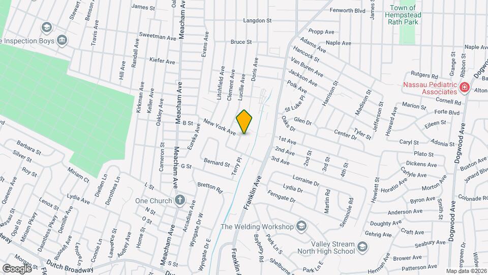 519 Fowler Ave Map and Location Details