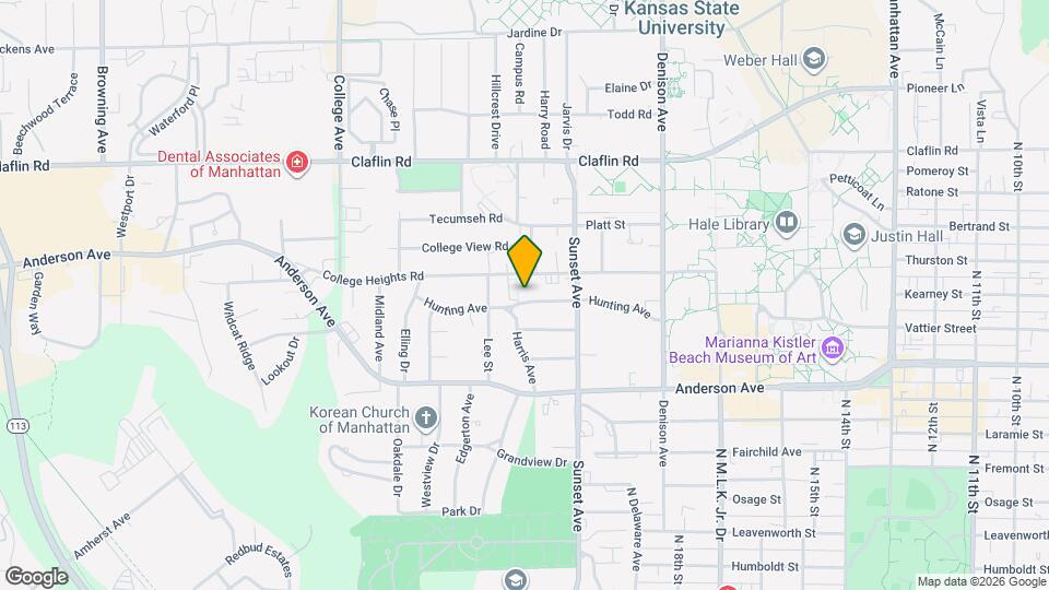 1944 Hunting Ave Map and Location Details