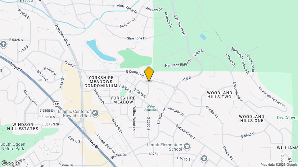 2004 E 5650 S St Map and Location Details