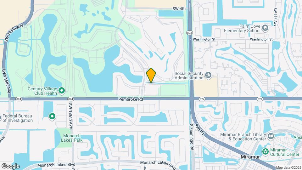 12750 SW 15th St Map and Location Details