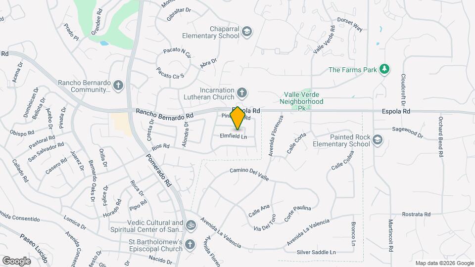 12878 Elmfield Ln Map and Location Details