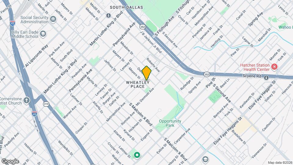 3714 Meyers St Map and Location Details