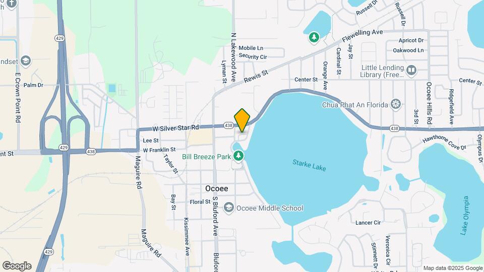268 N Lakeshore Dr Map and Location Details