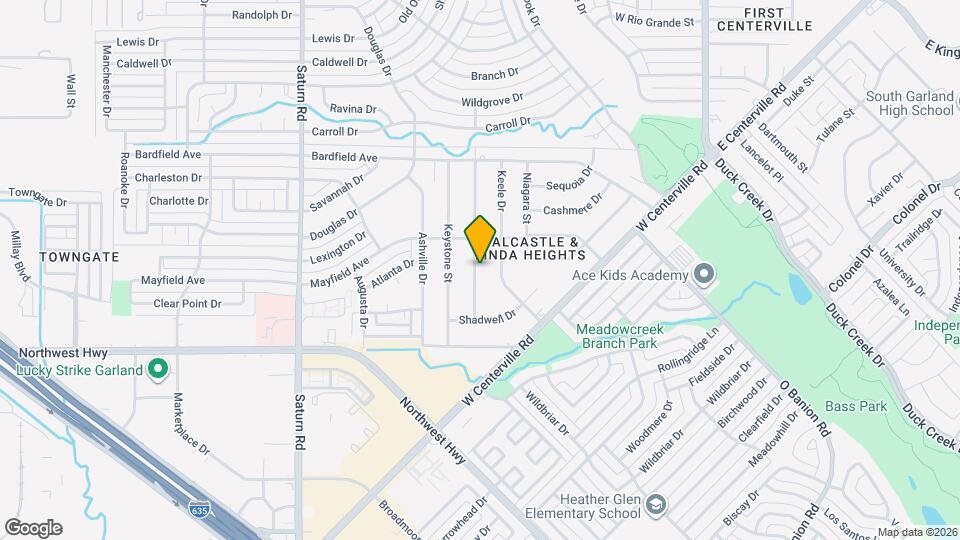 4126 Kazak St Map and Location Details