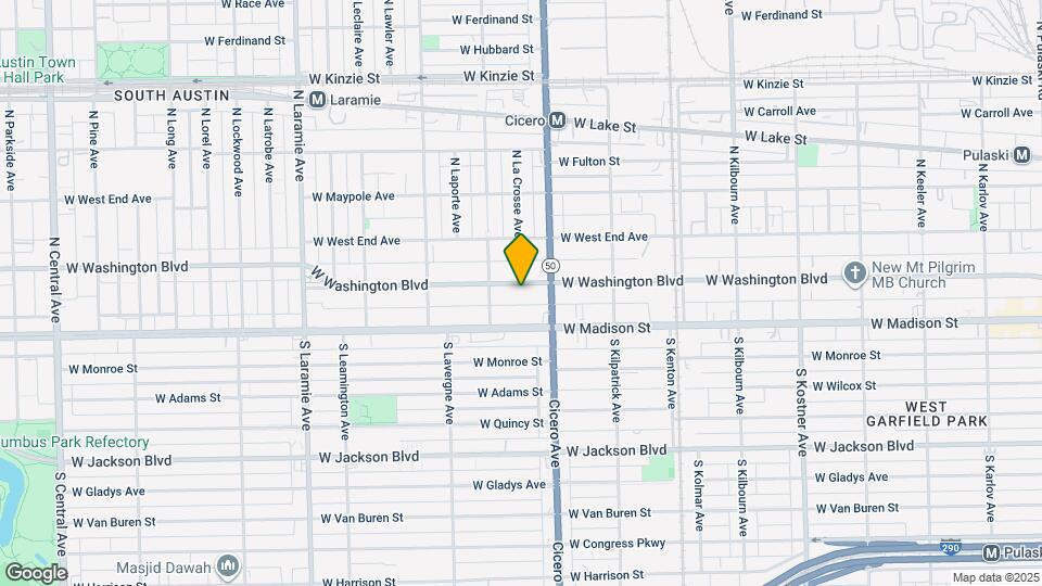 4833 W Washington Blvd Mapa y Detalles de la Ubicación