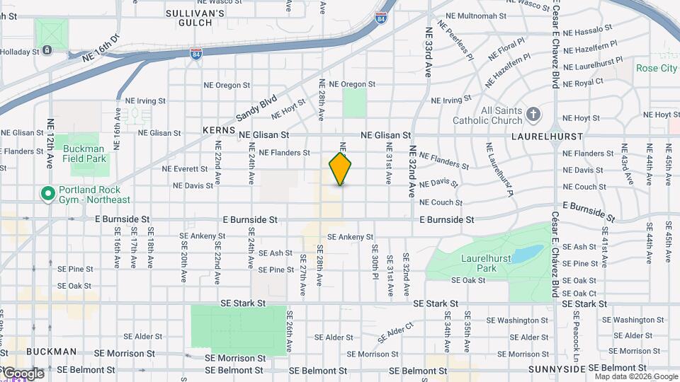 2850 NE Davis St Map and Location Details