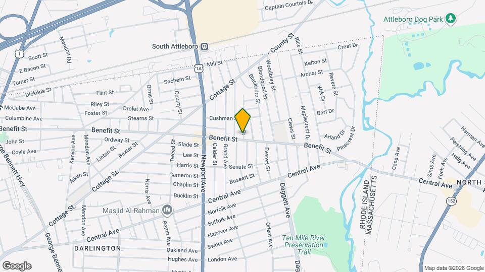 508 Benefit St, Unit 1 Map and Location Details