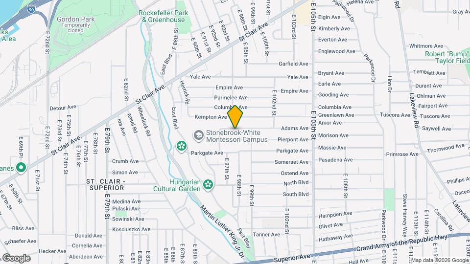 9302 Adams Ave Mapa y Detalles de la Ubicación