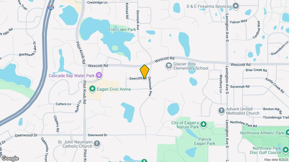 1272 Deercliff Ln Map and Location Details