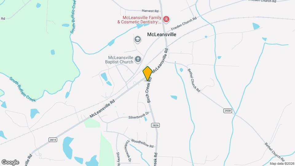 110 Birch Creek Rd Map and Location Details