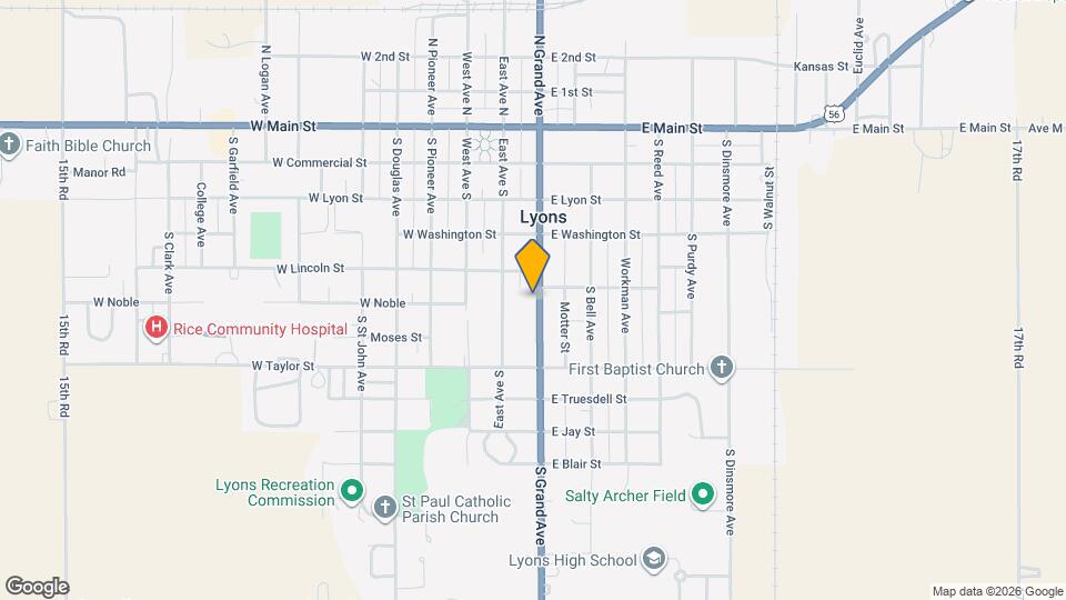 607 S Grand Ave Apartments Lyons, KS Apartments For Rent