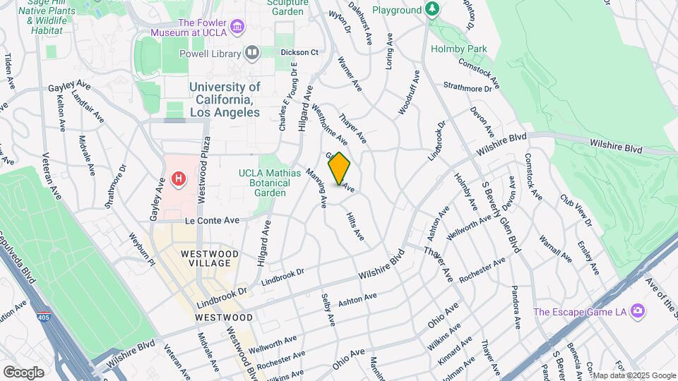 851 Glenmont Ave Map and Location Details