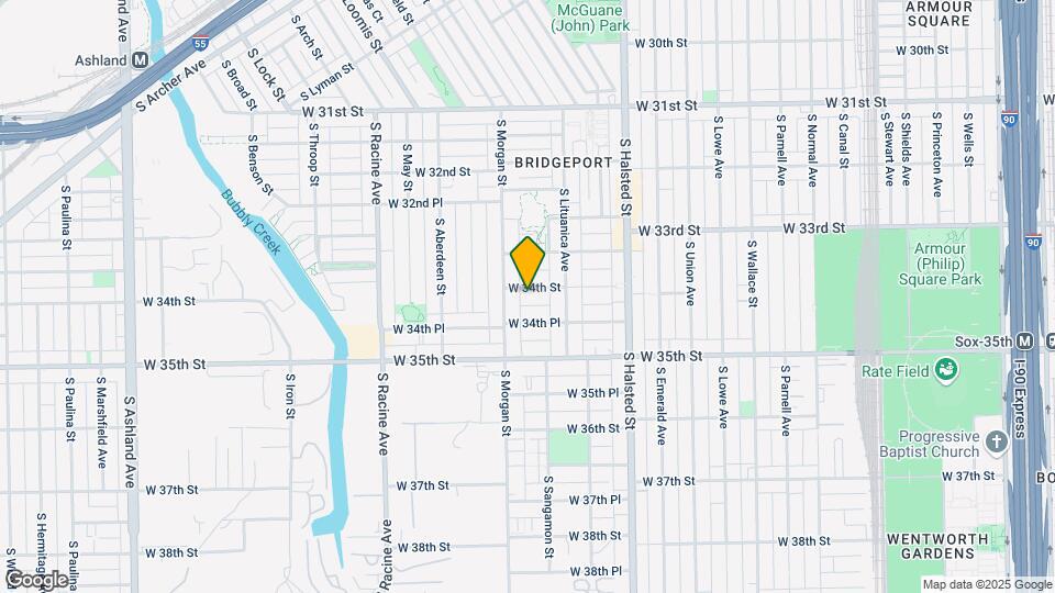 939 W 34th St Map and Location Details