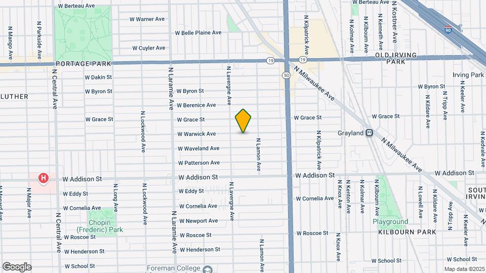 4929 W Warwick Ave Map and Location Details