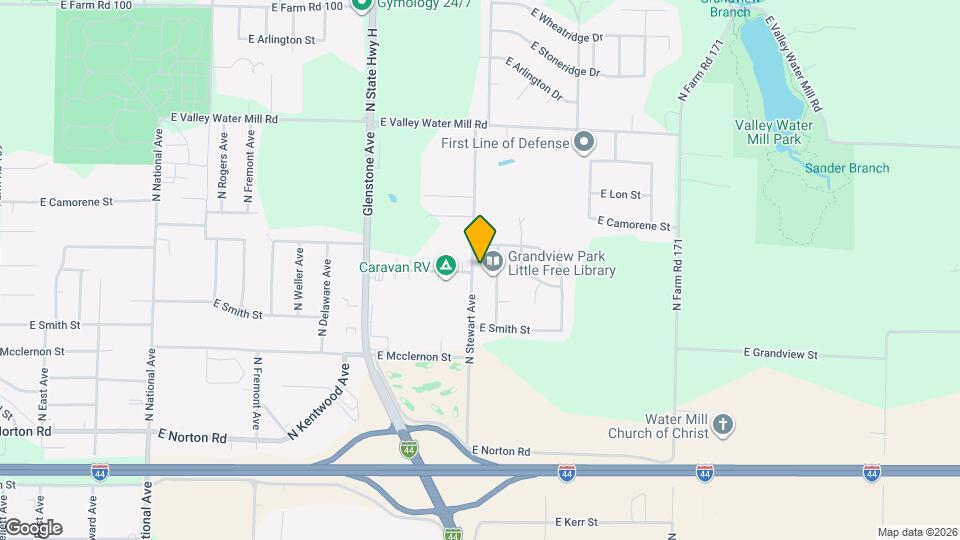 3304 N Stewart Ave Map and Location Details