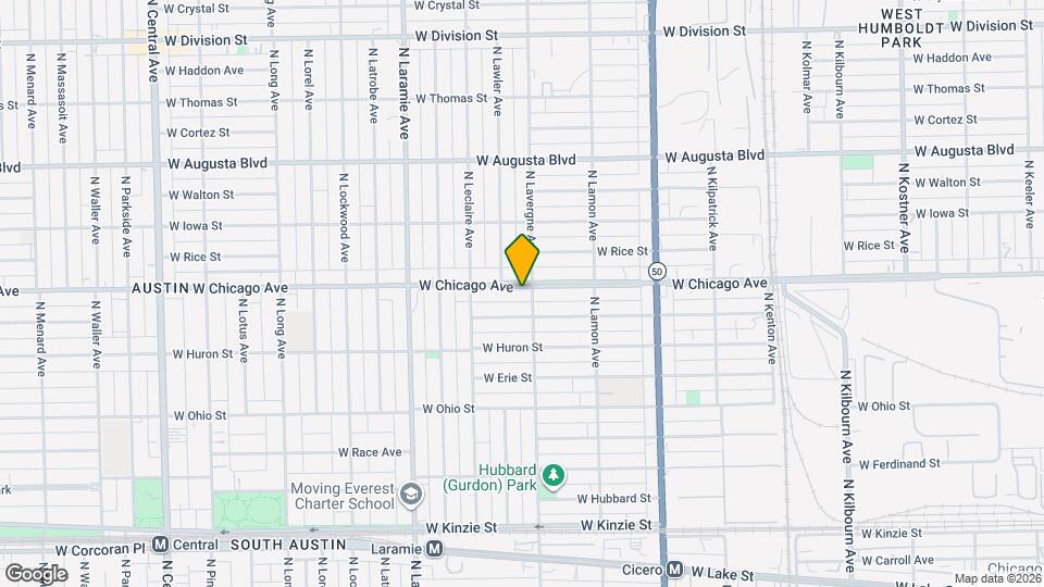 5005 W Chicago Ave, Unit 1 Map and Location Details