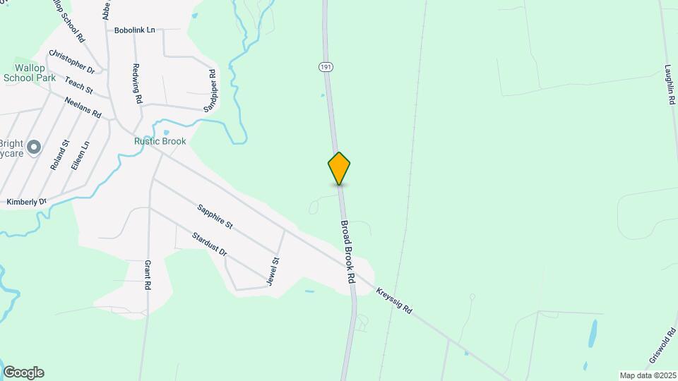 286 Broad Brook Rd Map and Location Details