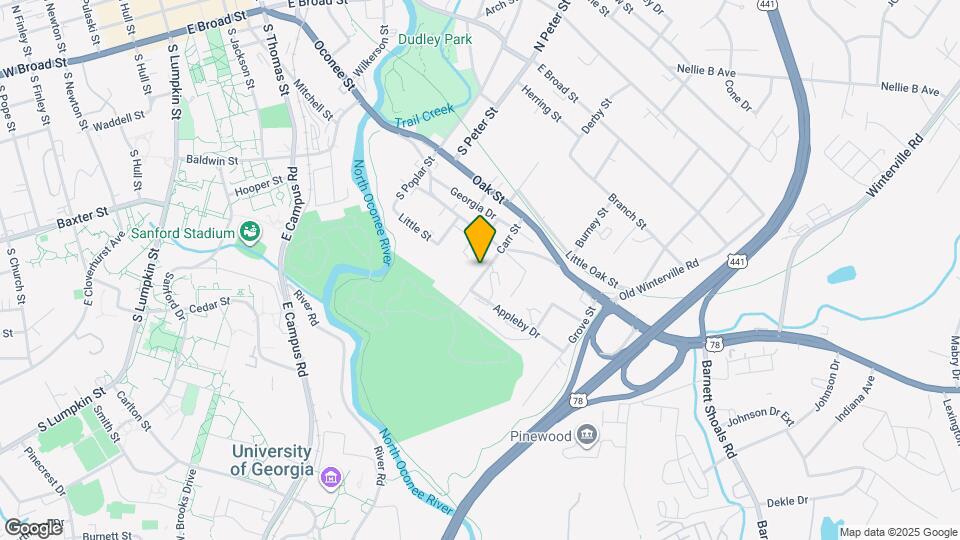 332 Carr St Mapa y Detalles de la Ubicación