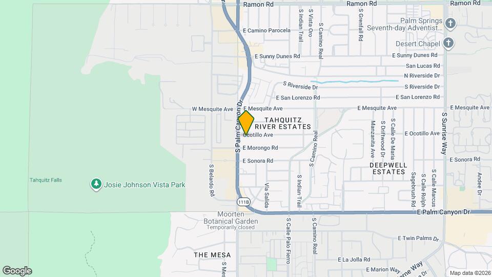 133 Ocotillo Ave, Unit 1 Map and Location Details