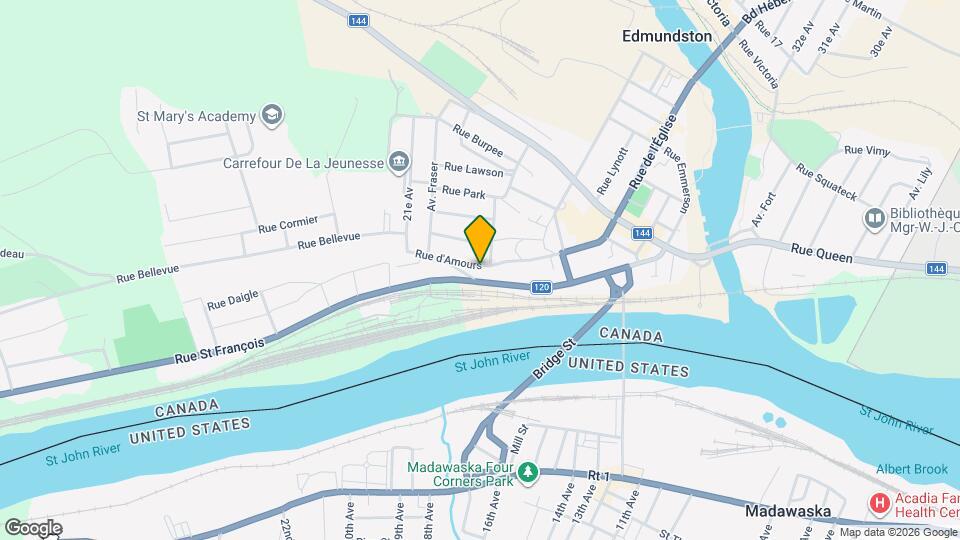 32 D'amours Rue Map and Location Details