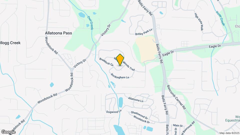 1008 Braddock Cir Map and Location Details