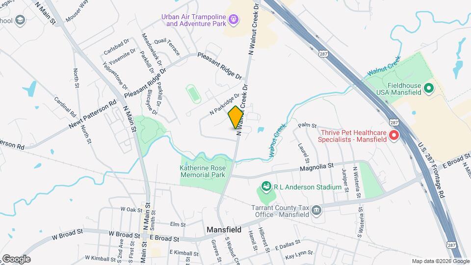 505 N Walnut Creek Dr Map and Location Details