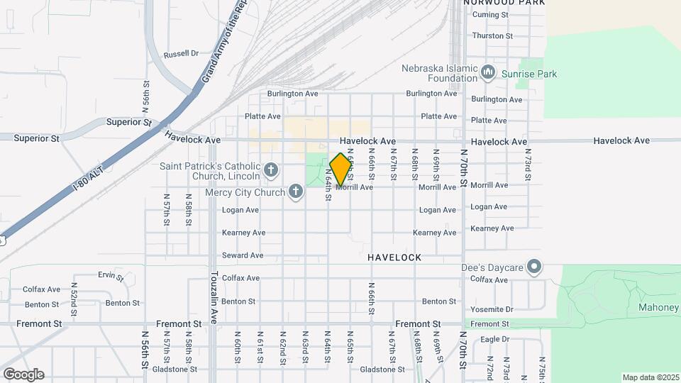 6429 Morrill Ave Map and Location Details