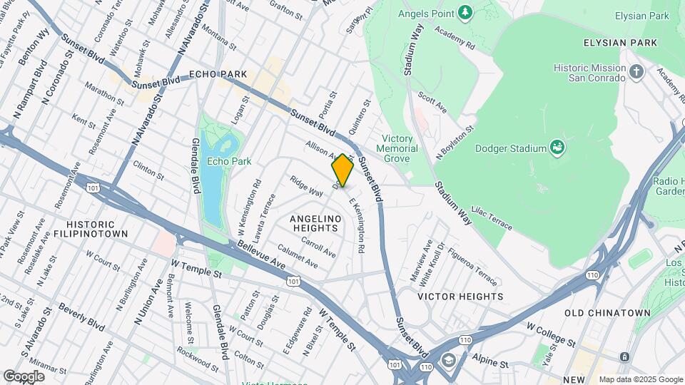 847 E Kensington Rd Map and Location Details