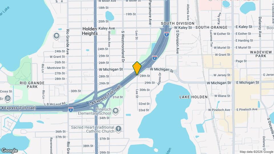 9021 Lee St Map and Location Details