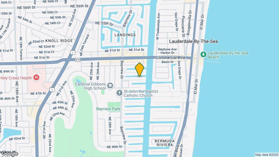 3101 NE 47th Ct Map and Location Details