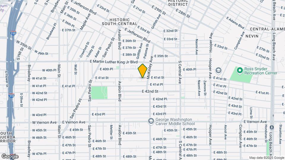 778 E 41st St Map and Location Details