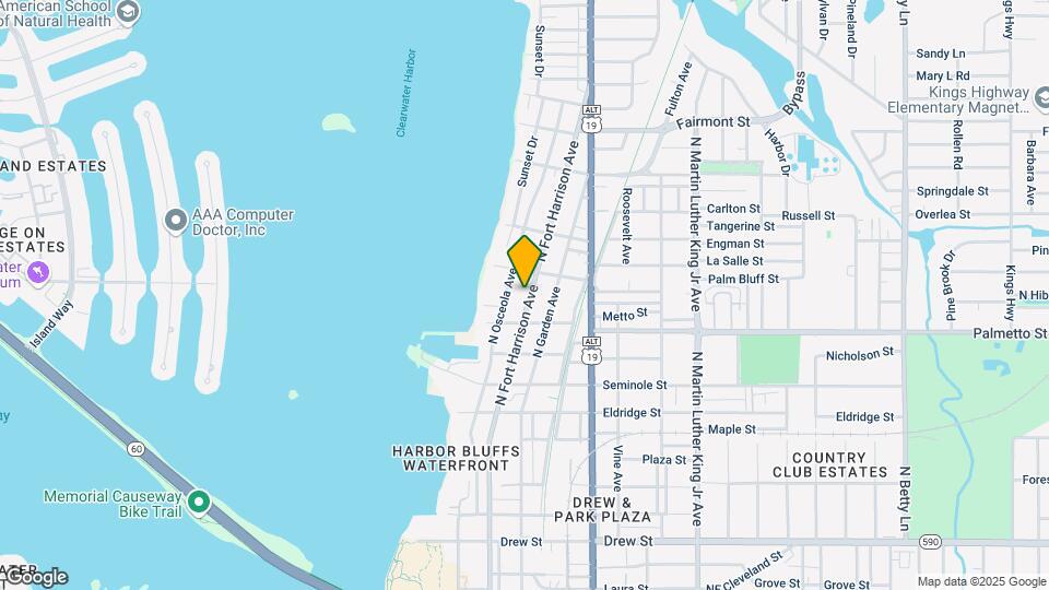 1012 Fort Harrison Ave N Mapa y Detalles de la Ubicación