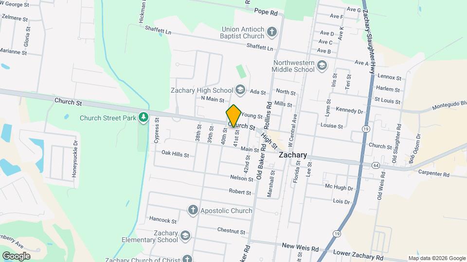 4627 41st St Map and Location Details