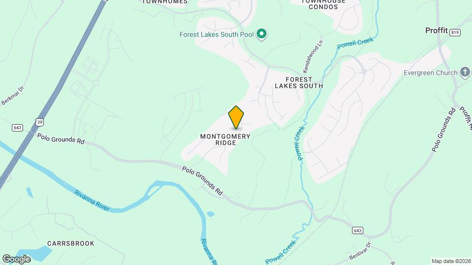 2529 Montgomery Ridge Rd Map and Location Details