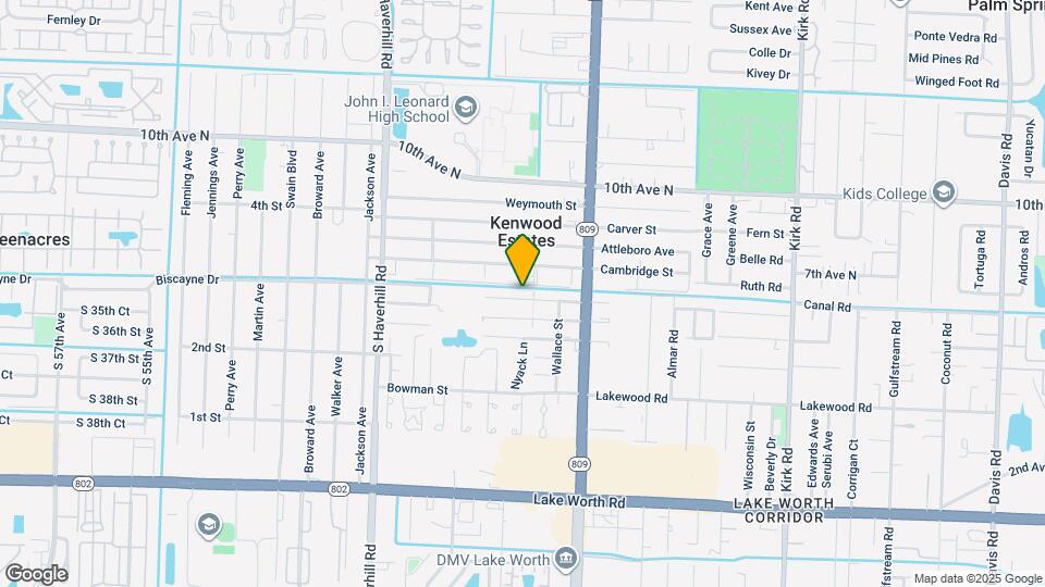 4657 Clemens St Map and Location Details