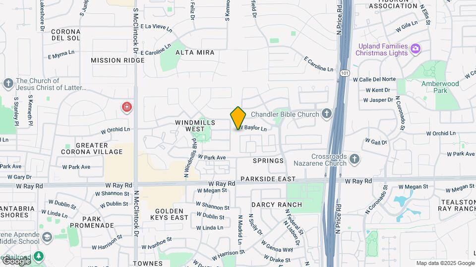 1194 N Madrid Ln Map and Location Details