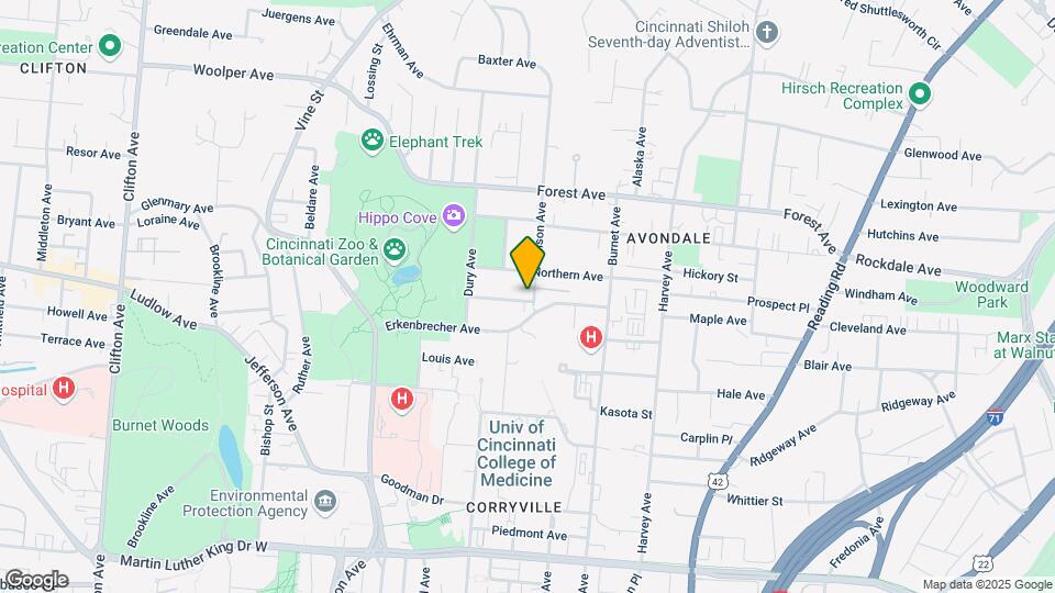 250-254 Hearne Ave Map and Location Details