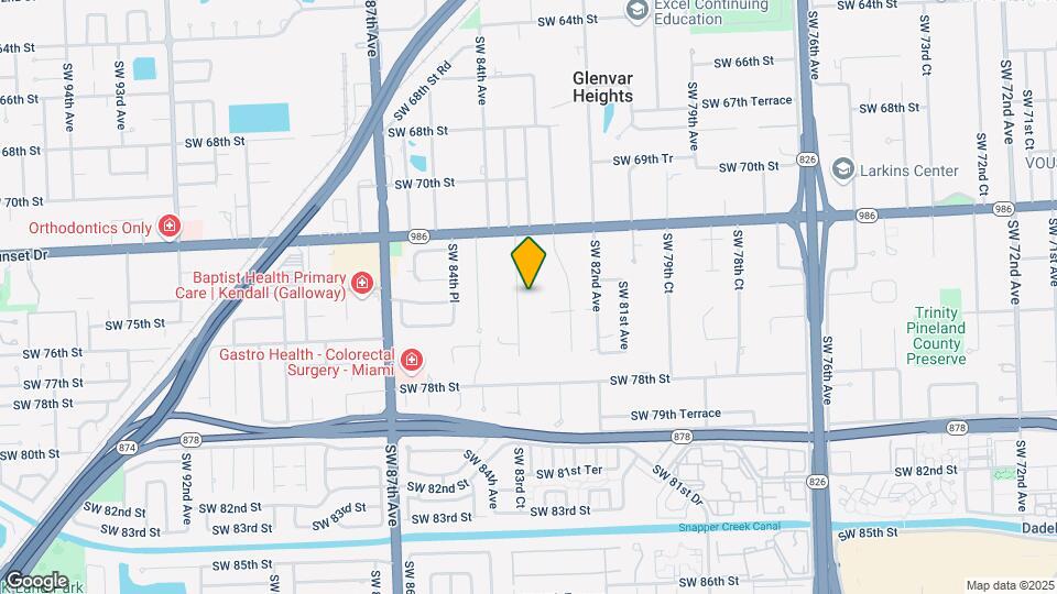 7435 SW 83rd Ct Map and Location Details