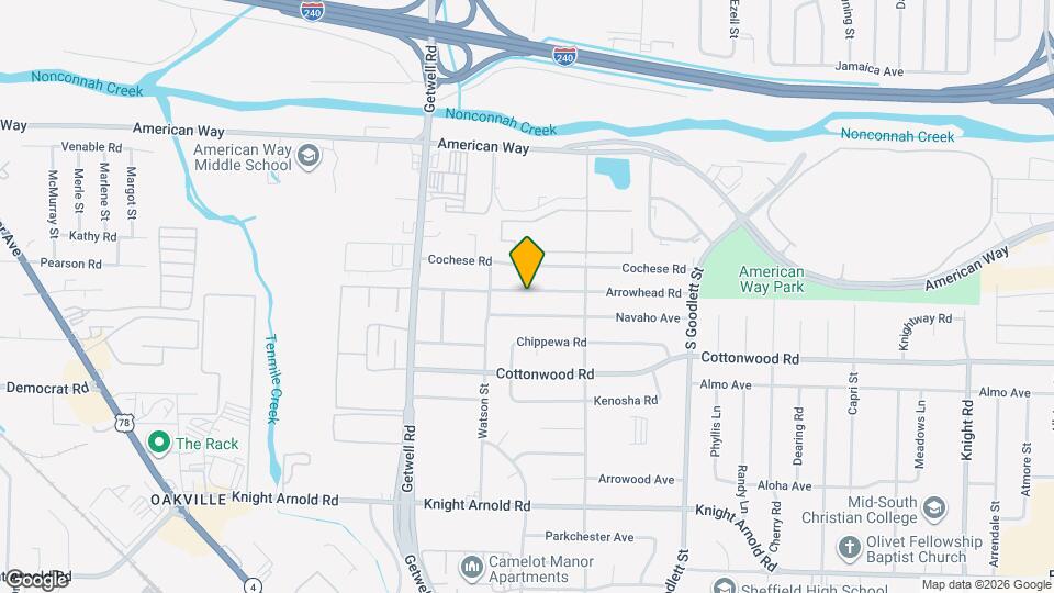 4073 Arrowhead Rd Map and Location Details