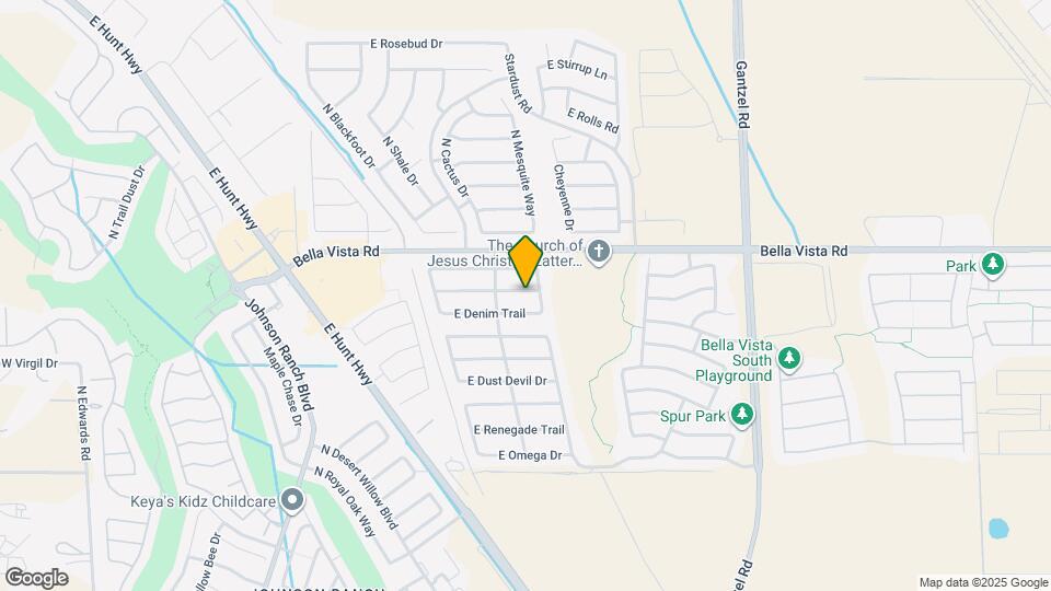 1187 E Cowboy Cove Trail Map and Location Details