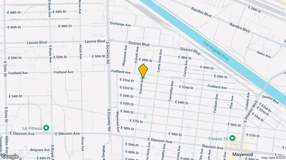 5114-5122 Everett Ave Mapa y Detalles de la Ubicación