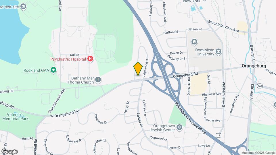 46 W Orangeburg Rd Map and Location Details