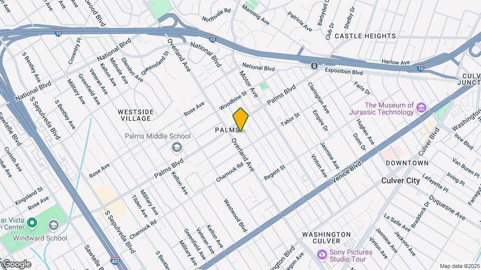 3533 Keystone Ave Mapa y Detalles de la Ubicación