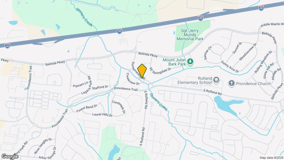 127 Sunnymeade Dr Map and Location Details