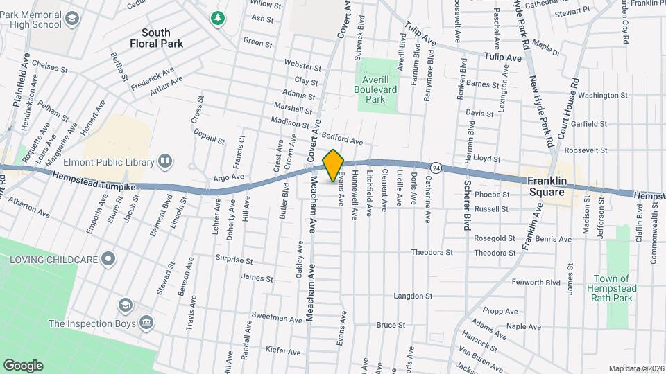 1319 Journal Ave Map and Location Details