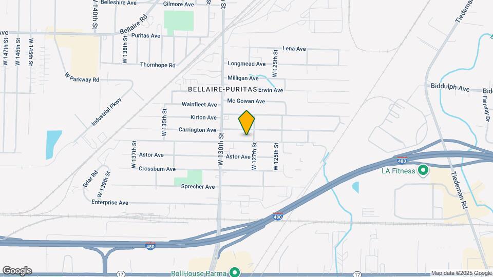 12714 Bennington Ave Map and Location Details