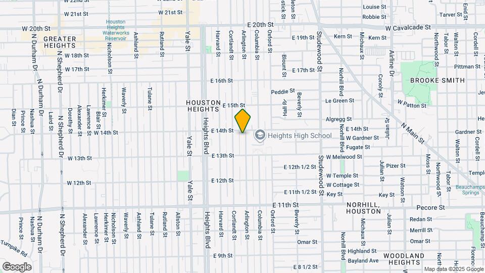 1393 Arlington St Map and Location Details