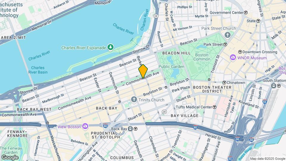 56 Commonwealth Ave, Unit 63 Mapa y Detalles de la Ubicación