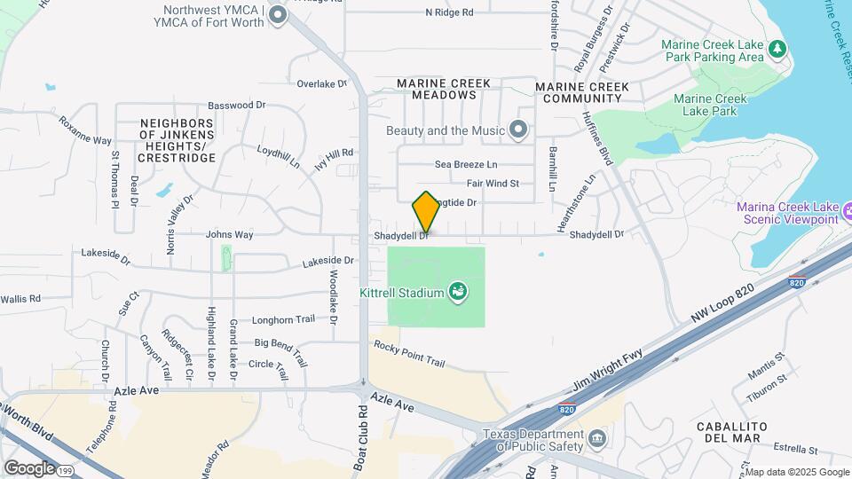 5905 Shadydell Dr Map and Location Details